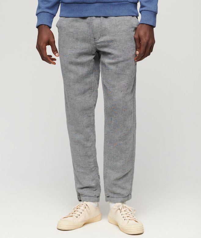 Drawstring Linen Trousers