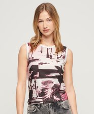Photographic Logo Slim Vest