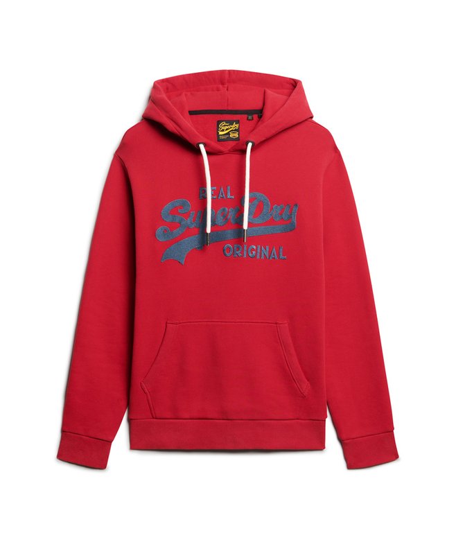 Zip Hoodie Superdry Hoodie Rot Herren Mens Soda Pop Vintage