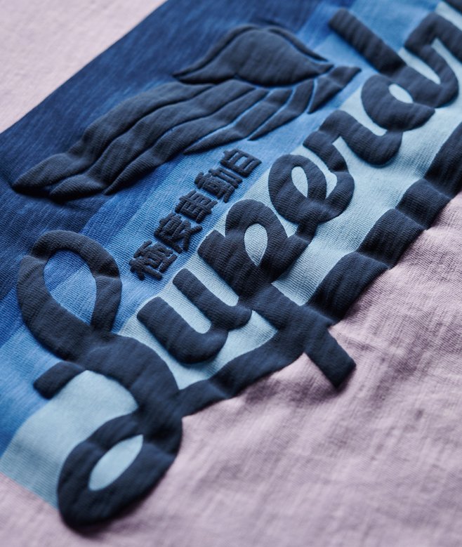 Cali Striped Logo T-Shirt