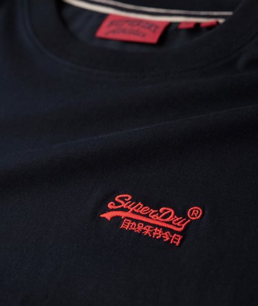 Essential T-Shirt mit neonfarbener Logostickerei Image 4