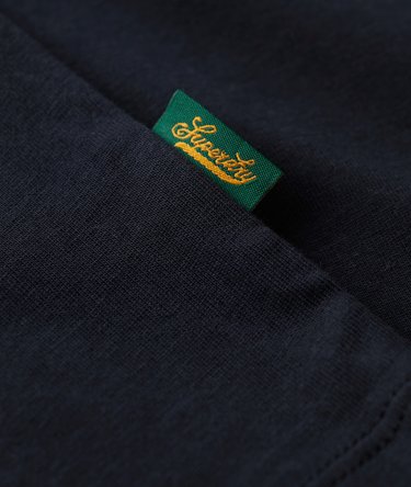 Essential T-Shirt mit neonfarbener Logostickerei Image 3