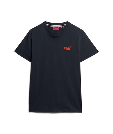 Essential T-Shirt mit neonfarbener Logostickerei Image 6