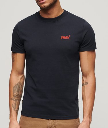 Essential T-Shirt mit neonfarbener Logostickerei Image 7