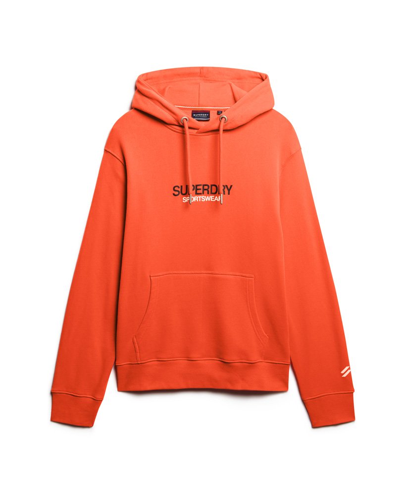 Sweat à Capuche Superdry Sportswear Logo - Couleur Pelican Beige - Taille XL - Coupe Loose Décontractée - 3