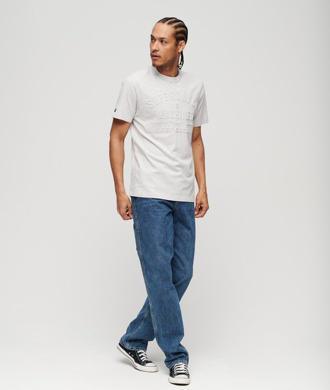 Embossed Workwear Graphic T-Shirt