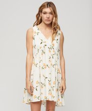 Vestido sin mangas con volumen