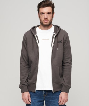 Essential Logo Zip Hoodie Image 1