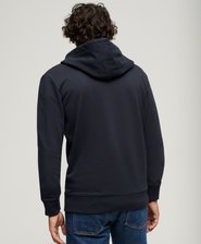 Sweat à capuche zippé à logo Essential