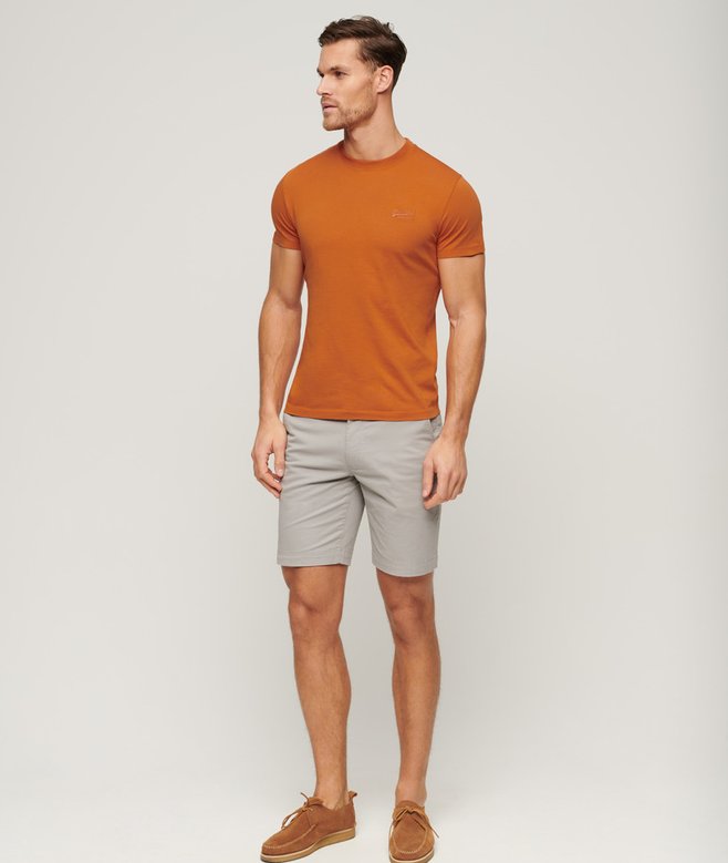 Organic Cotton Essential Logo Embroidered T-Shirt More Colours Available Price £19.99