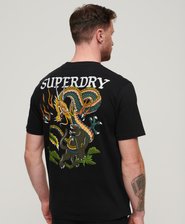 Tattoo T-shirt met losse pasvorm en grafische print