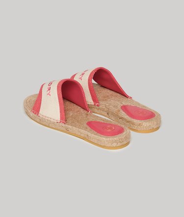 Canvas-Sandalen mit Espadrilles-Overlay Image 3