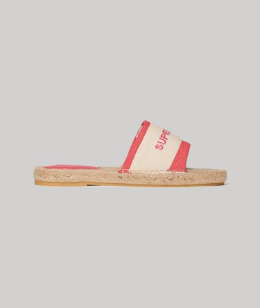 Canvas-Sandalen mit Espadrilles-Overlay Image 6