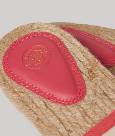 Canvas-Sandalen mit Espadrilles-Overlay Image 4