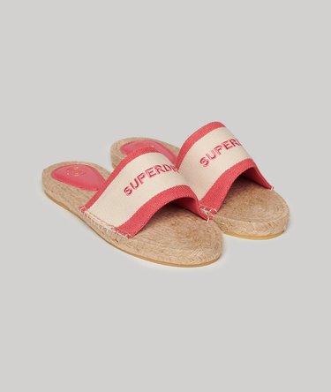 Canvas-Sandalen mit Espadrilles-Overlay Image 1