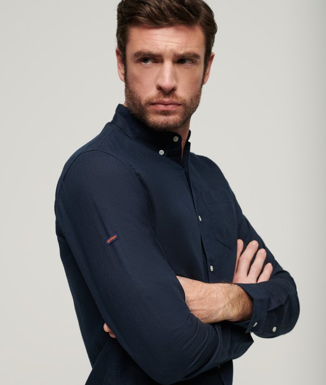 Organic Cotton Studios Linen Button Down Shirt