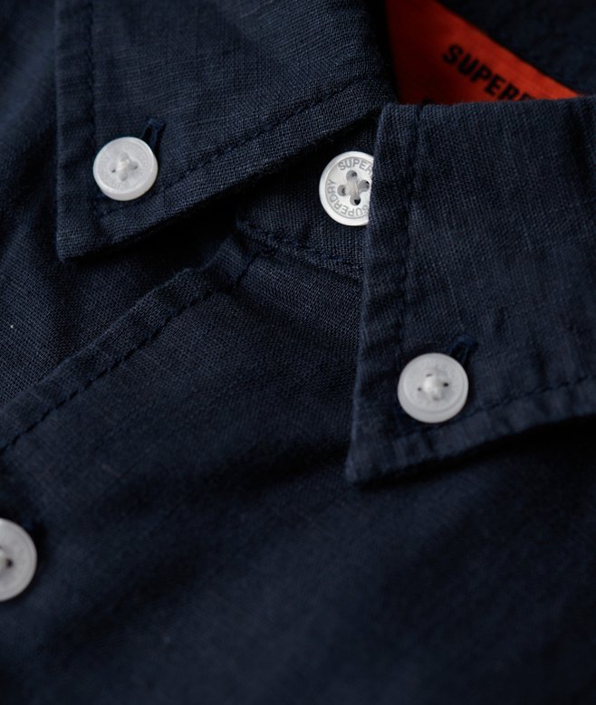 Organic Cotton Studios Linen Button Down Shirt