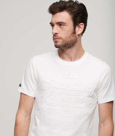 Embossed Vintage Logo T-Shirt Image 2