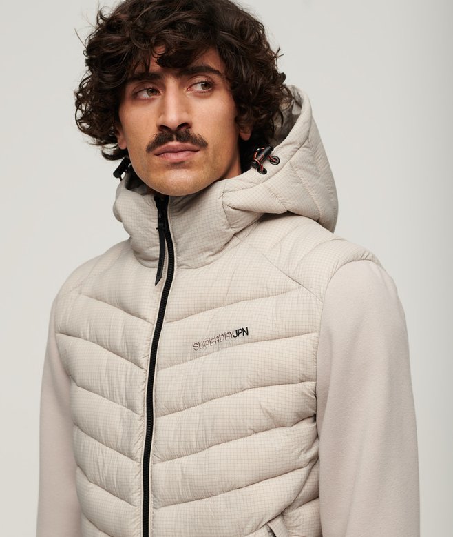 Hooded Storm Hybrid Padded Jacket