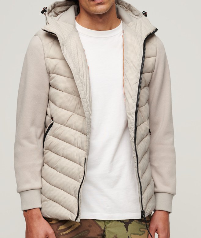 Hooded Storm Hybrid Padded Jacket