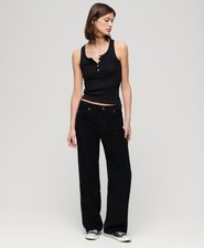 Vintage Wide Leg Cord Trousers