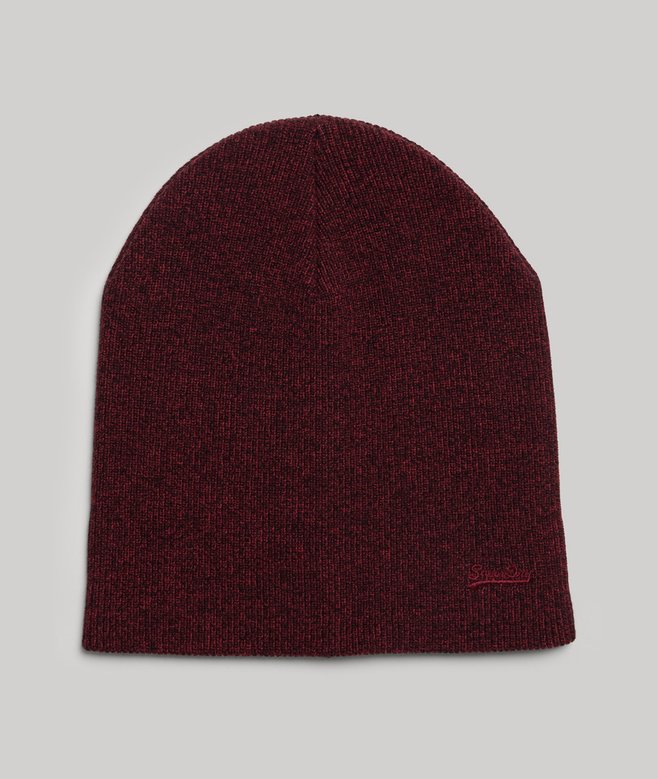 Organic Cotton Orange Label Vintage Logo Beanie