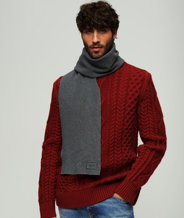 Sjaal van biologisch katoen met logo Image 3