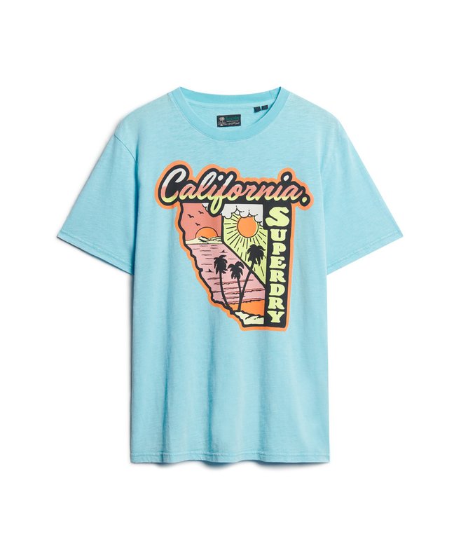 Neon Travel Graphic Loose T-Shirt