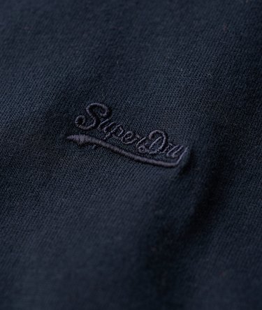 Henley-Oberteil aus Bio-Baumwolle mit Vintage-Logostickerei Image 3