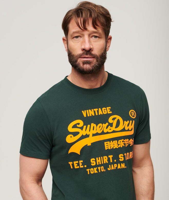 Neon Vintage Logo T-Shirt