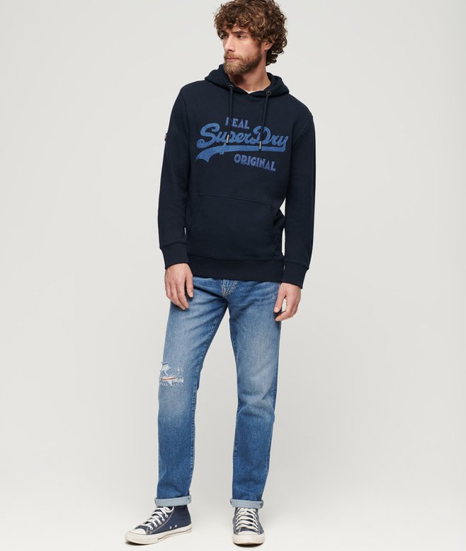 Embroidered Long Sleeved Hoodie