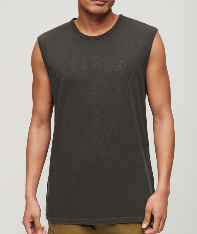 Tattoo Graphic Tank Top