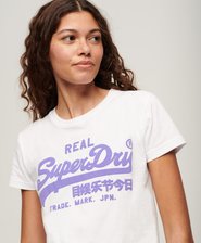 Camiseta gr&aacute;fica ne&oacute;n de corte ajustado