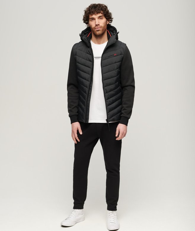 Giacca Con Cappuccio Uomo Superdry Classic Essential – Leggera E Traspirante, Vestibilità Regolare, Tasche Con Cerniera