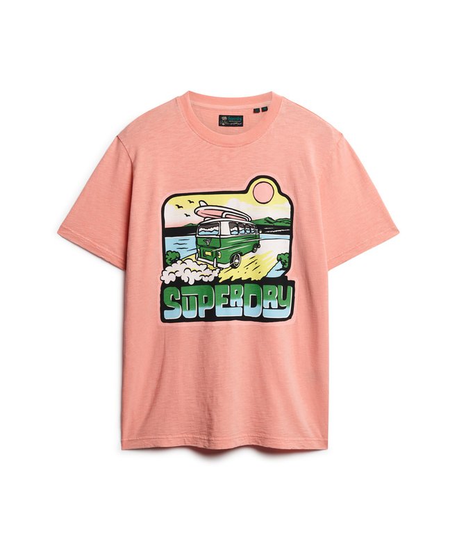 Neon Travel Graphic Loose T-Shirt