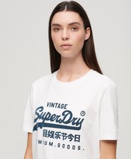 Vintage Logo Scripted College T-Shirt