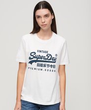 Vintage Logo Scripted College T-Shirt