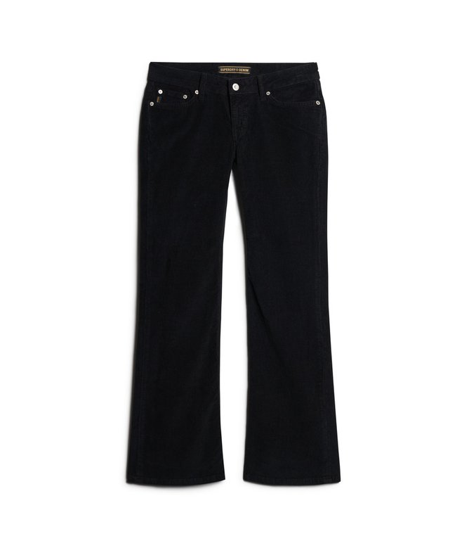 Low Rise Cord Flare Jeans