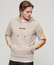 Terrain Striped Logo Hoodie