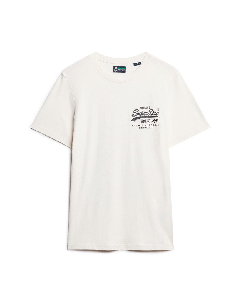 mens Tokyo Graphic T Shirt in CREAM | Superdry US
