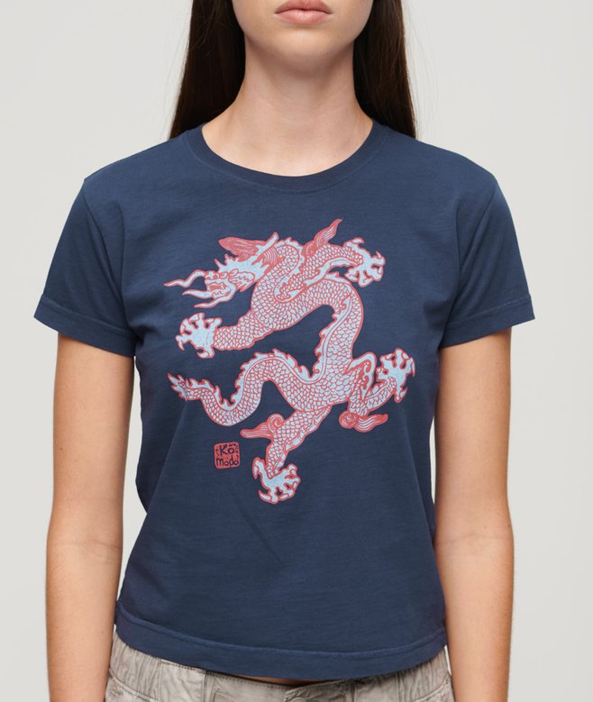 Camiseta ajustada Superdry x Komodo Dragon