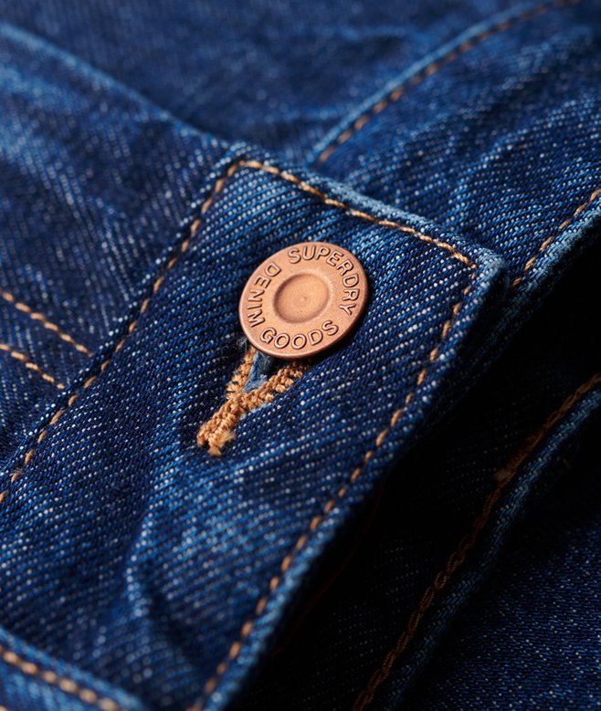 Organic Cotton Mid Rise Denim Carpenter Jeans