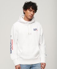 Locker geschnittenes Sportswear Hoodie mit Logo