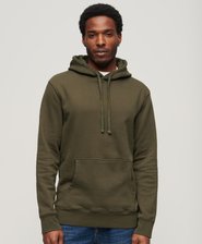 Micro Logo Graphic Loose Hoodie
