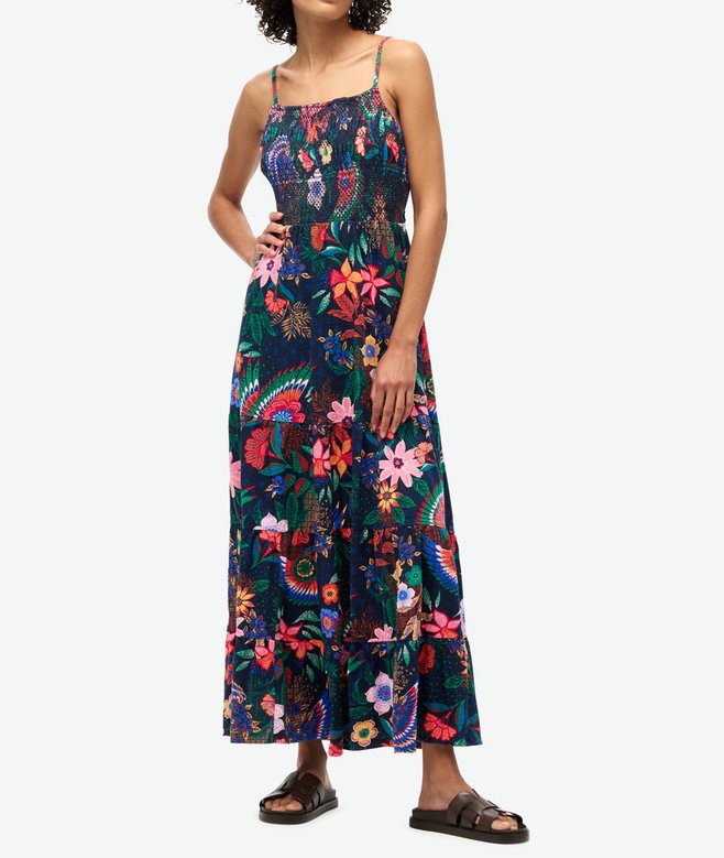 Smocked Cami Maxi Dress
