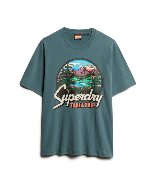 Travel Postcard Graphic T-Shirt