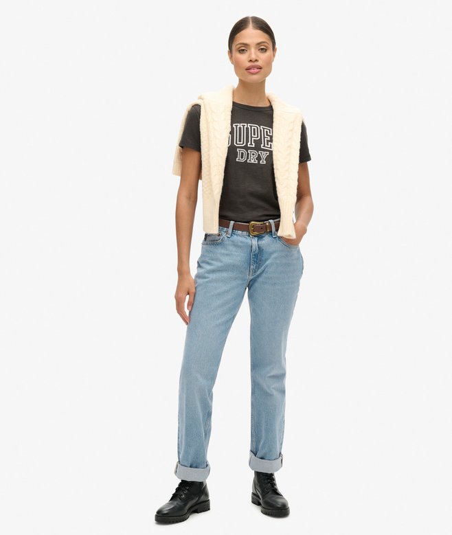 Athletic Essentials Graphic Fitted T-Shirt