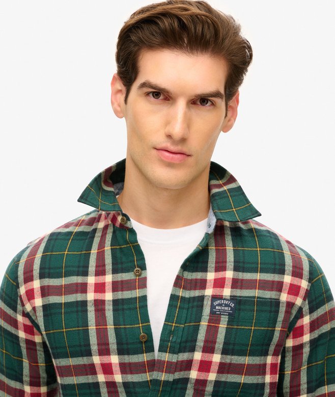 Long Sleeve Cotton Lumberjack Shirt