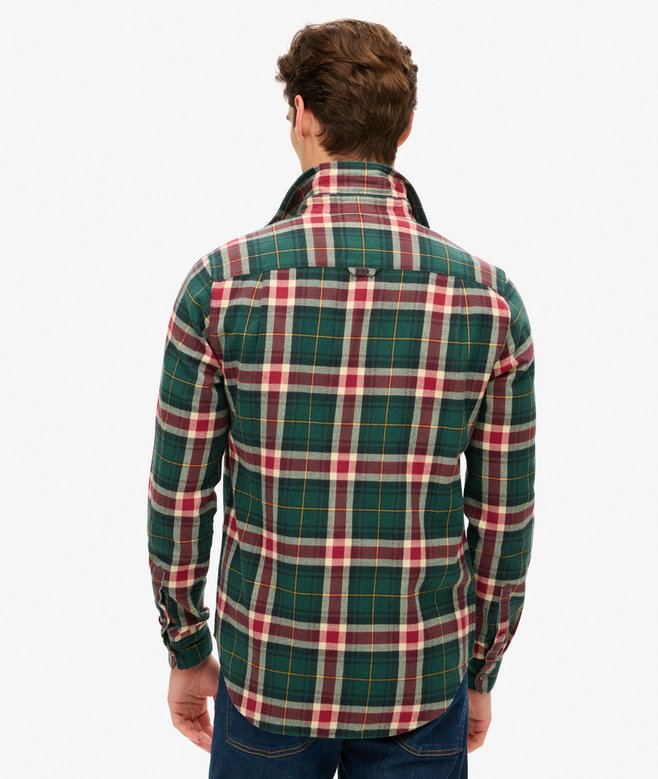 Long Sleeve Cotton Lumberjack Shirt