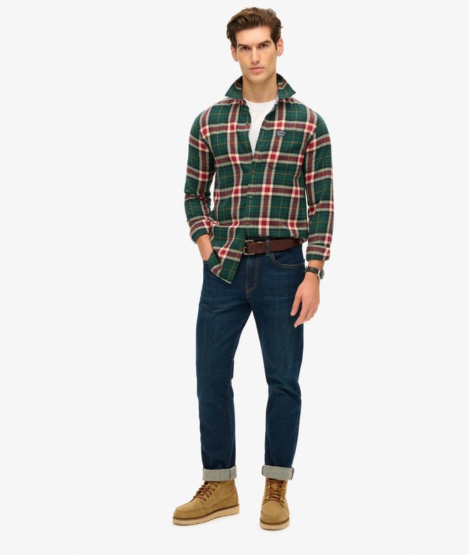 Long Sleeve Cotton Lumberjack Shirt